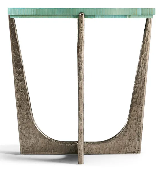 Jonathan Charles 001-3-BN0-BLS Seaglass End Table Jonathan Charles 001-3-BN0-BLS Seaglass End Table