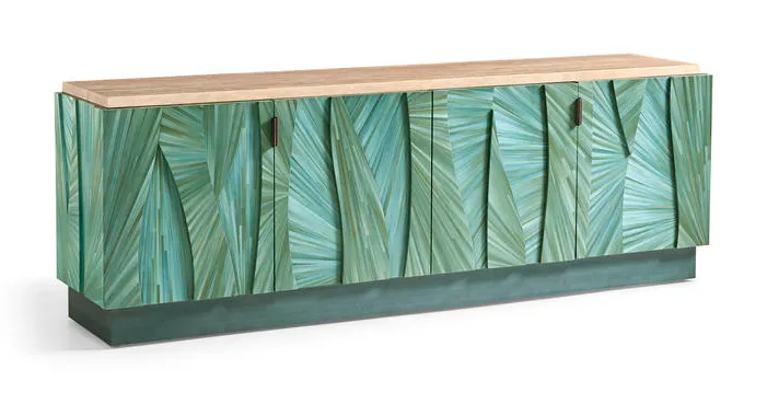 Jonathan Charles 001-3-100-BLS Seaglass Entertainment Console Jonathan Charles 001-3-100-BLS Seaglass Entertainment Console