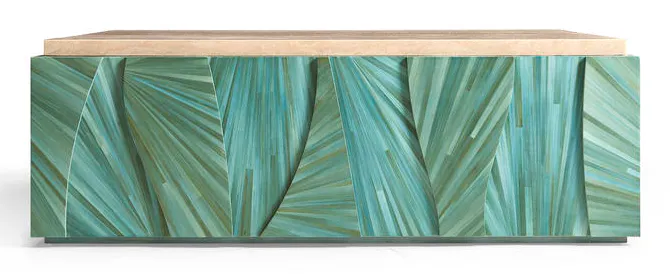 Jonathan Charles 001-3-BL0-BLS Seaglass Coffee Table Jonathan Charles 001-3-BL0-BLS Seaglass Coffee Table