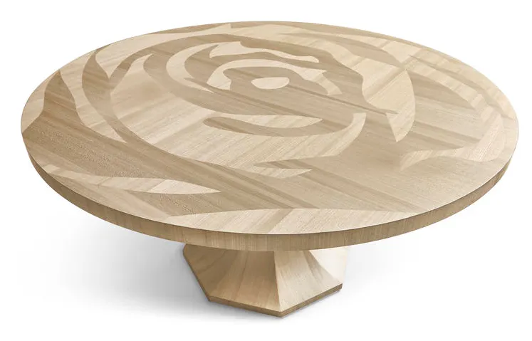 Jonathan Charles 001-2-D00-NLS Tidepool Round Dining Table Jonathan Charles 001-2-D00-NLS Tidepool Round Dining Table