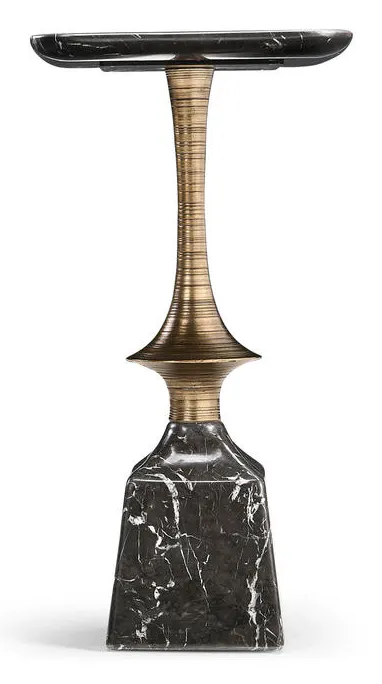 Jonathan Charles 009-3-DQ0-BMA Stone Harbor Martini Table - Black Jonathan Charles 009-3-DQ0-BMA Stone Harbor Martini Table - Black
