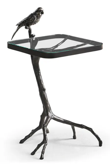Jonathan Charles 009-3-DQ2-BRO Mendenhall Accent Table Jonathan Charles 009-3-DQ2-BRO Mendenhall Accent Table