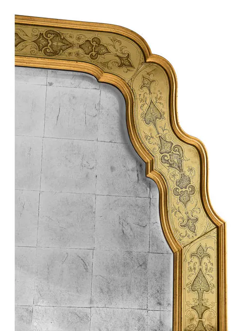 Jonathan Charles 007-3-310-EGL Adeline Gilded Floor Mirror Jonathan Charles 007-3-310-EGL Adeline Gilded Floor Mirror