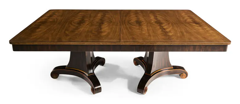 Jonathan Charles 007-2-A60-ABG Rosette Dining Table Jonathan Charles 007-2-A60-ABG Rosette Dining Table