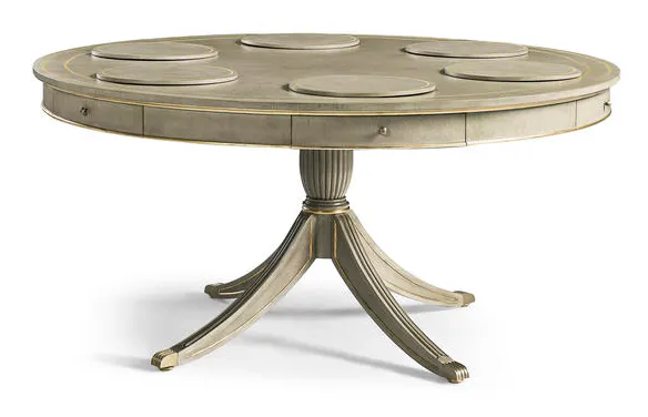 Jonathan Charles 003-2-D00-PBG Buckingham Dining Table Jonathan Charles 003-2-D00-PBG Buckingham Dining Table