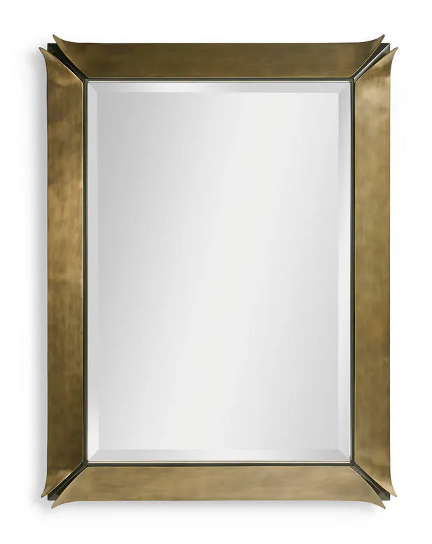 Jonathan Charles 007-3-300-SBR Hammersmith Rectangle Mirror Jonathan Charles 007-3-300-SBR Hammersmith Rectangle Mirror