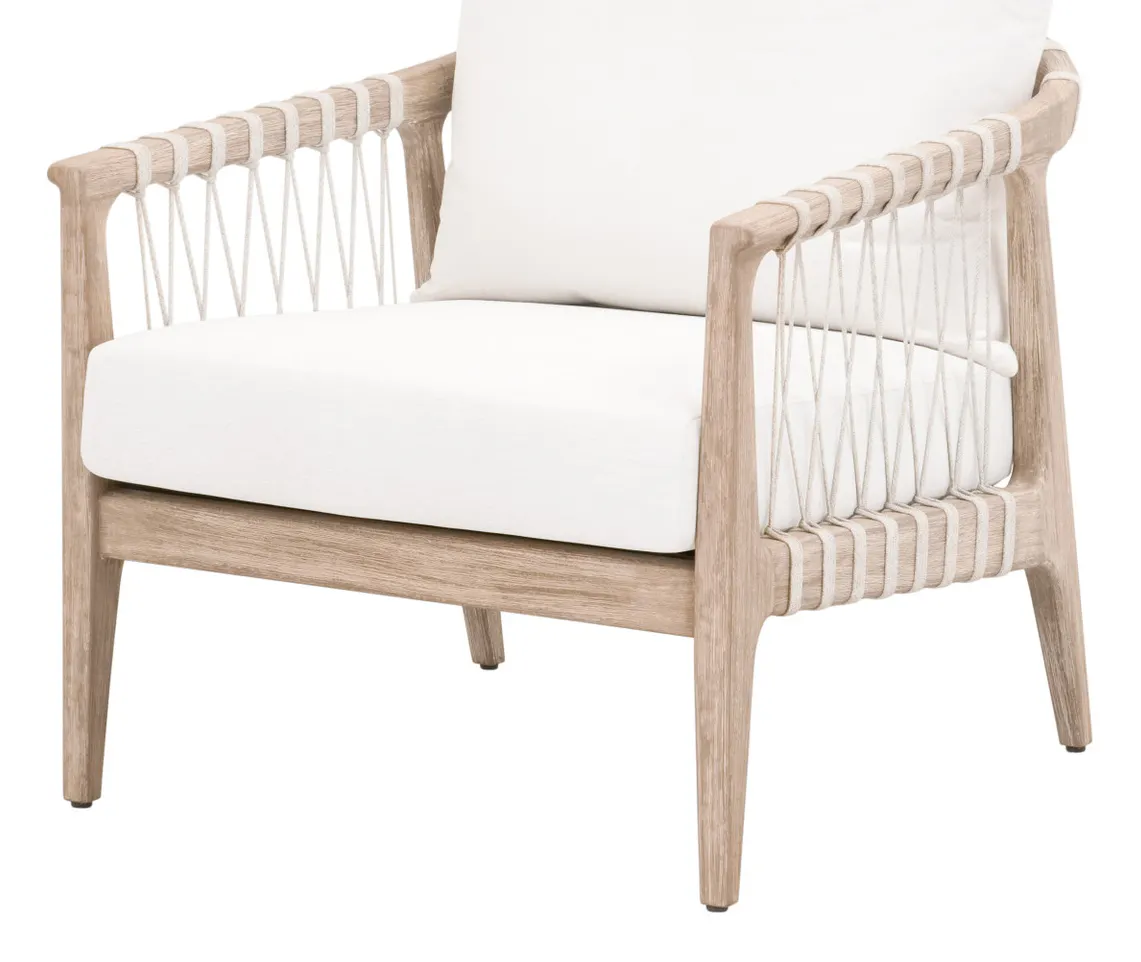 Essentials For Living 6801.WHT/LPPRL/NG Pacific Club Chair Essentials For Living 6801.WHT/LPPRL/NG Pacific Club Chair