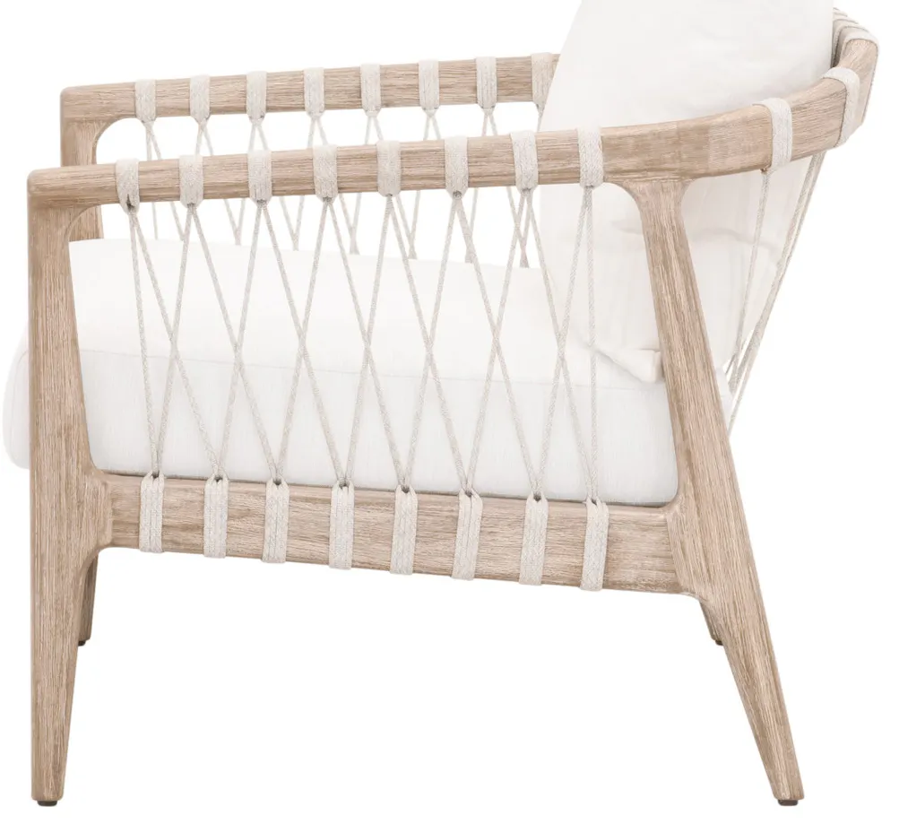 Essentials For Living 6801.WHT/LPPRL/NG Pacific Club Chair Essentials For Living 6801.WHT/LPPRL/NG Pacific Club Chair