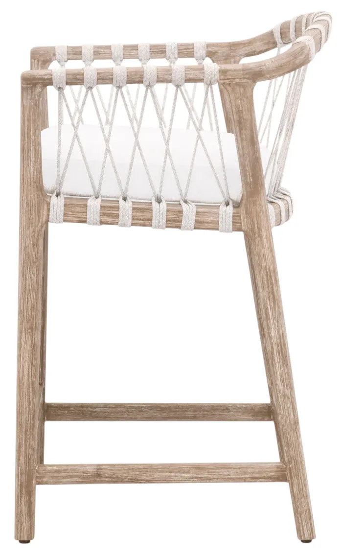 Essentials For Living 6800CS.WHT/LPPRL/NG Pacific Counter Chair Essentials For Living 6800CS.WHT/LPPRL/NG Pacific Counter Chair