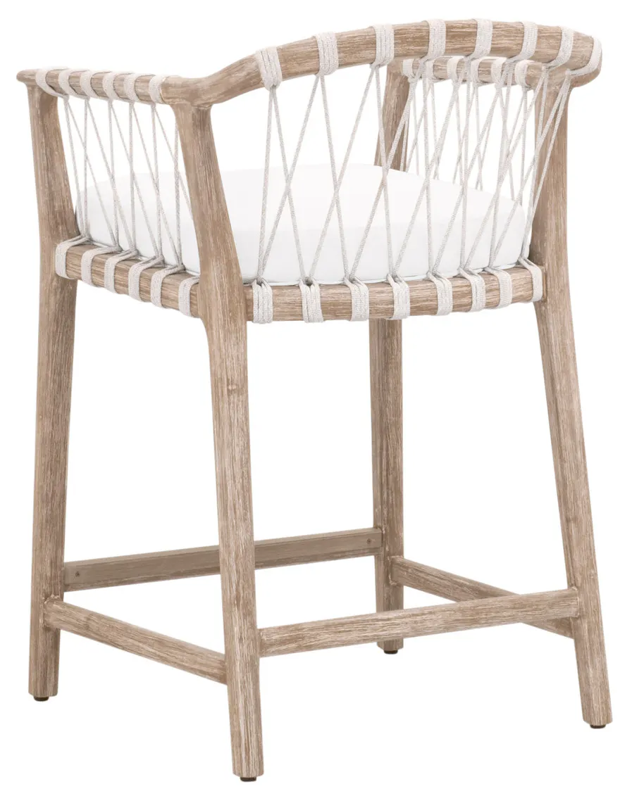 Essentials For Living 6800CS.WHT/LPPRL/NG Pacific Counter Chair Essentials For Living 6800CS.WHT/LPPRL/NG Pacific Counter Chair