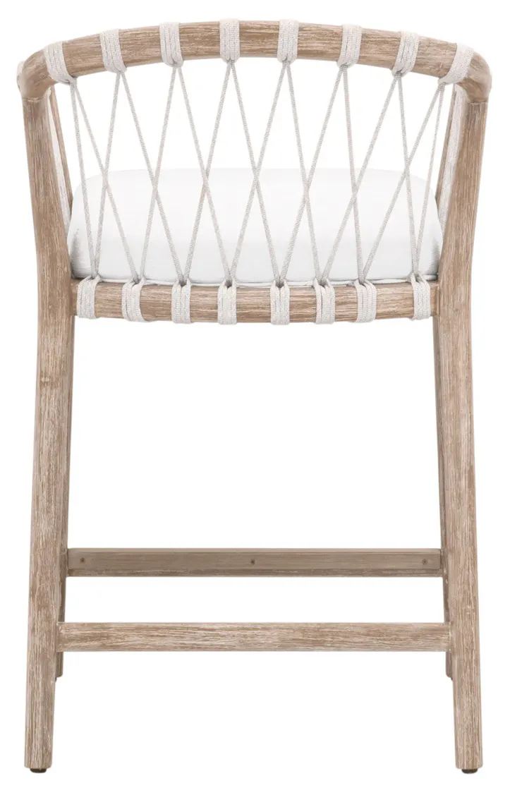 Essentials For Living 6800CS.WHT/LPPRL/NG Pacific Counter Chair Essentials For Living 6800CS.WHT/LPPRL/NG Pacific Counter Chair