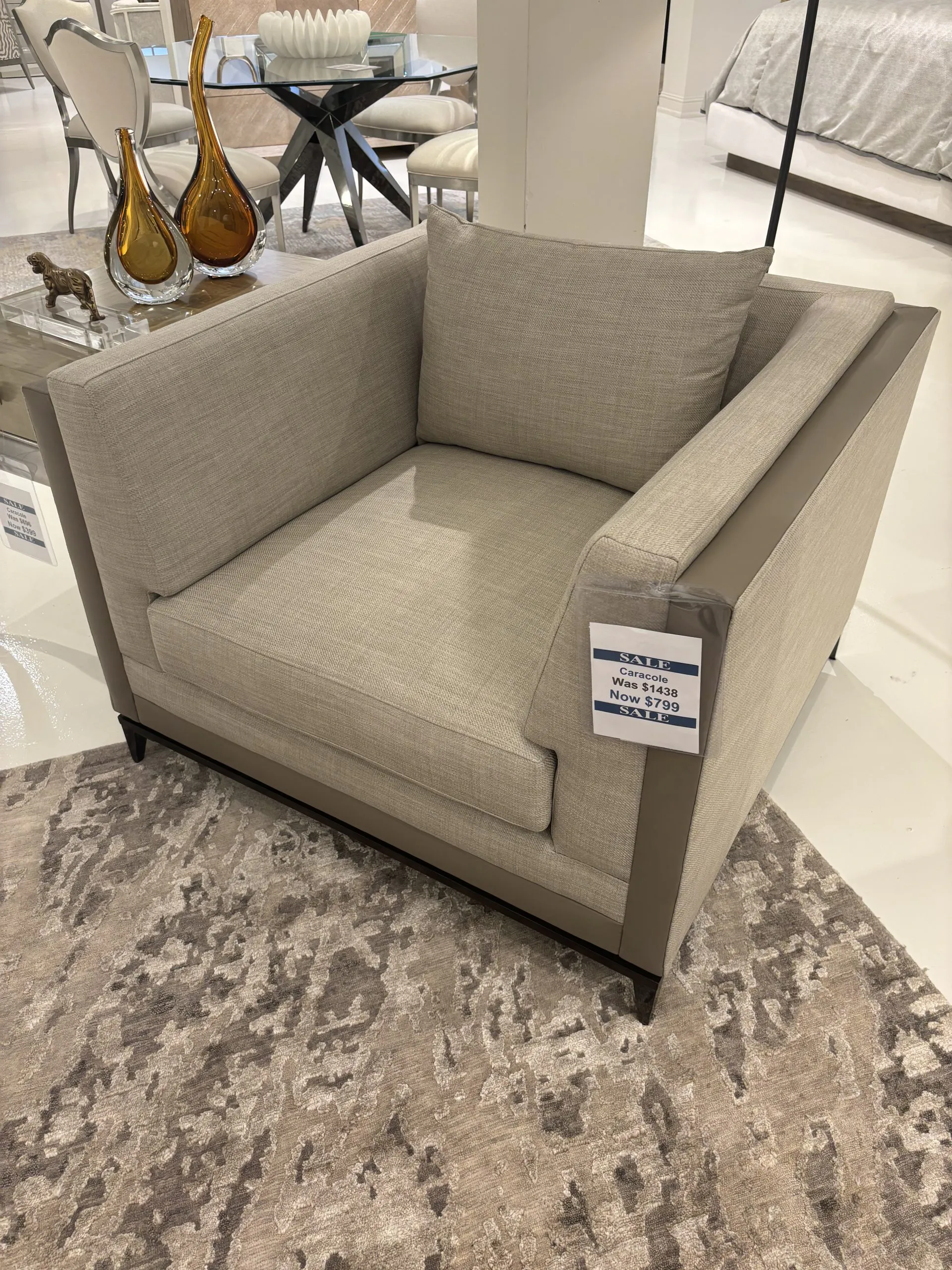 Caracole UPH-422-037-A  Archipelago Arm Chair