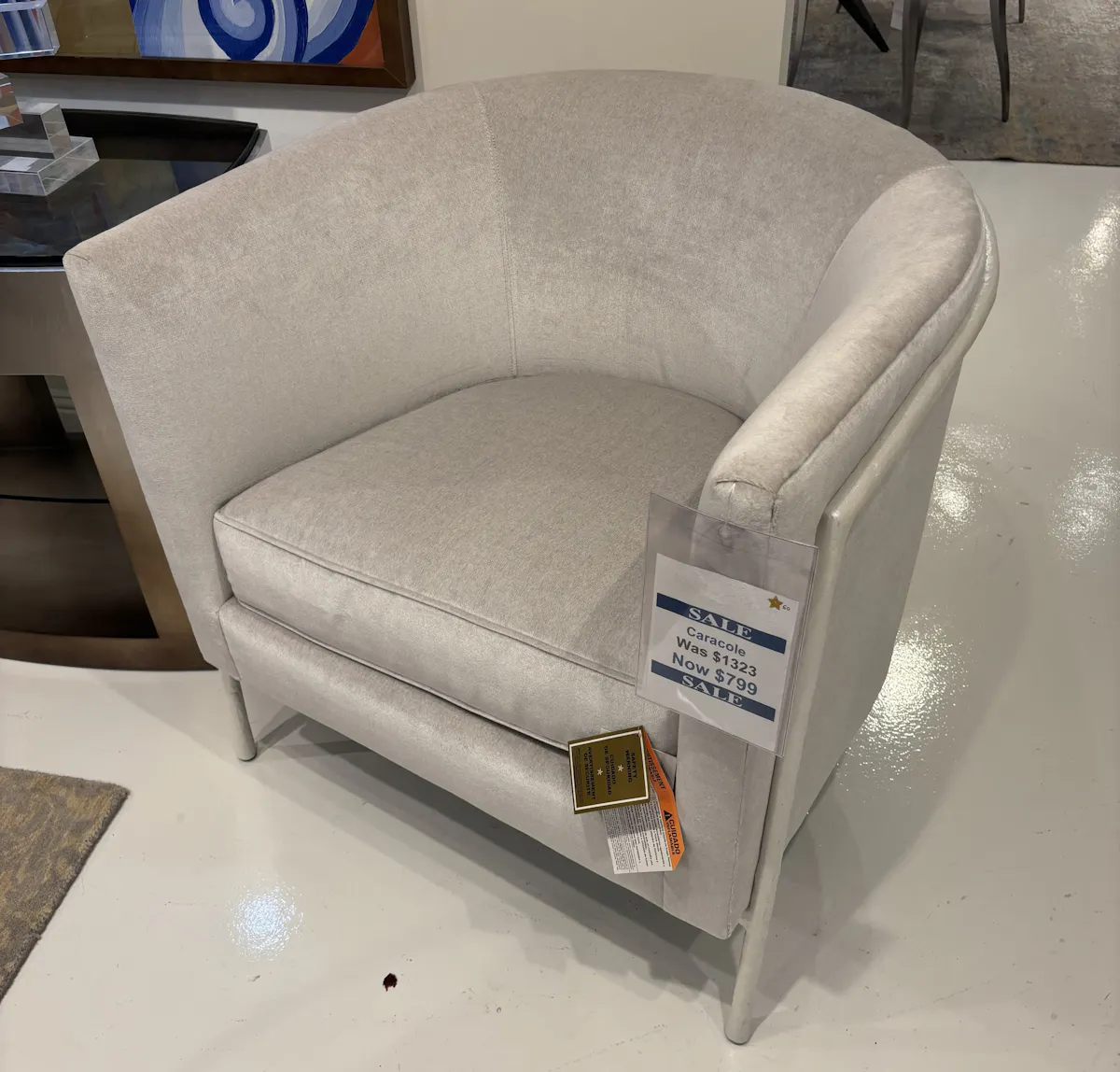 Caracole UPH-419-233 Branching Out Chair Caracole UPH-419-233 Branching Out Chair
