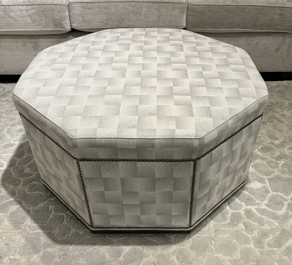 Welsey Hall 98C Yates Ottoman Welsey Hall 98C Yates Ottoman