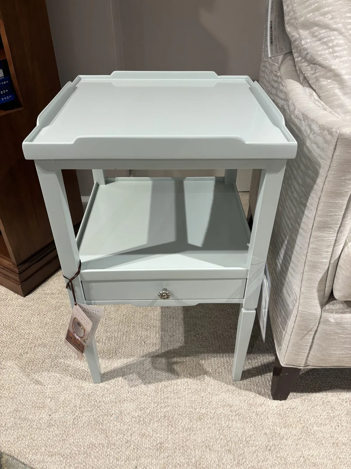 Jonathan Charles 491023-PAL Square End Table Jonathan Charles 491023-PAL Square End Table