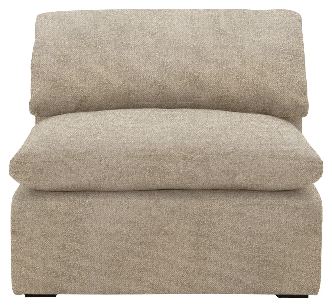 Essentials For Living 6610-1S.LATMB Sky Modular Armless Chair Essentials For Living 6610-1S.LATMB Sky Modular Armless Chair