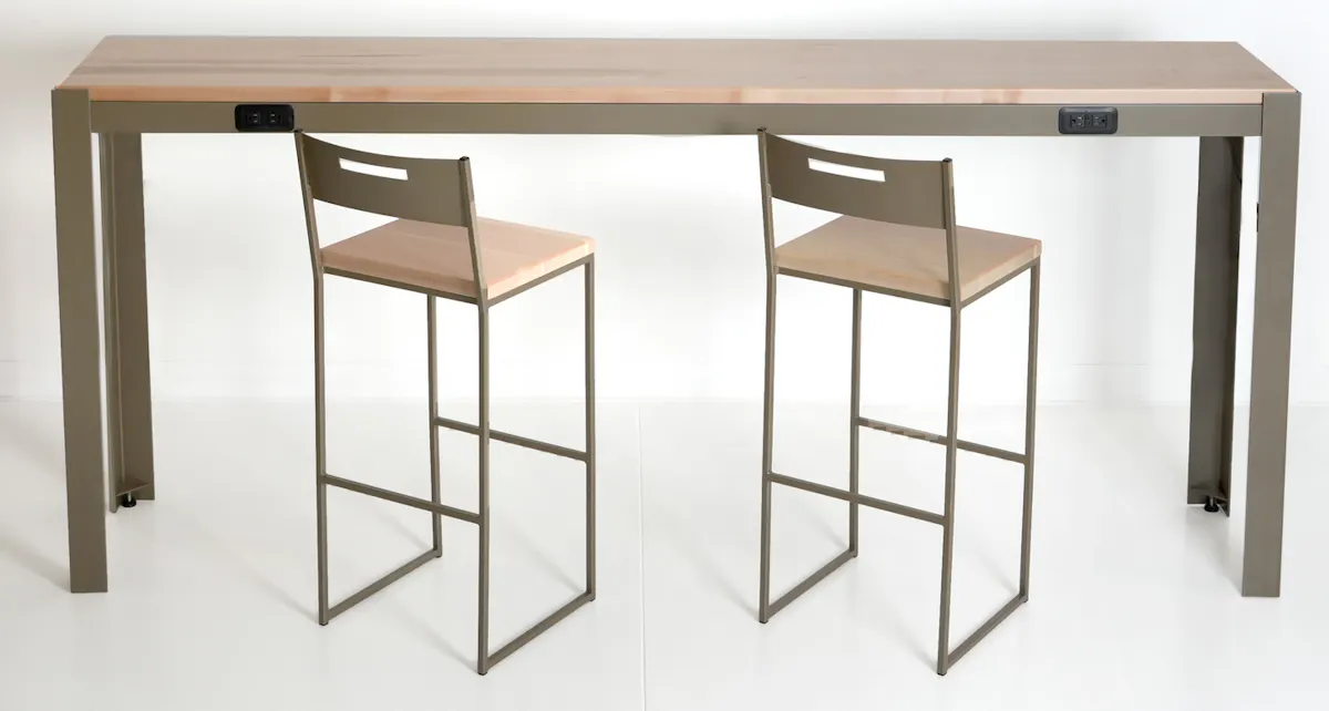 Charleston Forge H0332 Taladro 96x18 Counter Height Table Charleston Forge H0332 Taladro 96x18 Counter Height Table