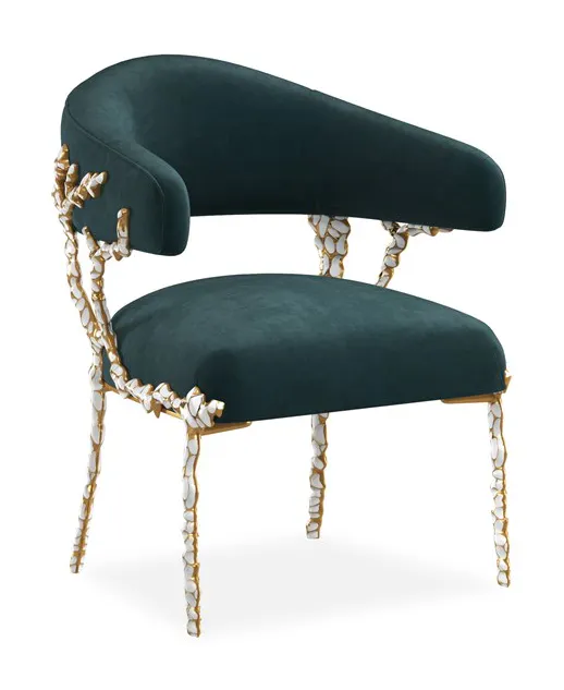 Caracole Furniture UPH-419-231-B Glimmer Of Hope Chair Caracole Furniture UPH-419-231-B Glimmer Of Hope Chair