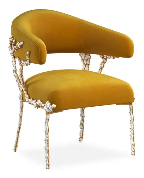 Caracole Furniture UPH-419-231-C Glimmer Of Hope Chair Caracole Furniture UPH-419-231-C Glimmer Of Hope Chair