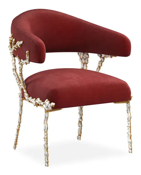 Caracole Furniture UPH-419-231-D Glimmer Of Hope Chair Caracole Furniture UPH-419-231-D Glimmer Of Hope Chair