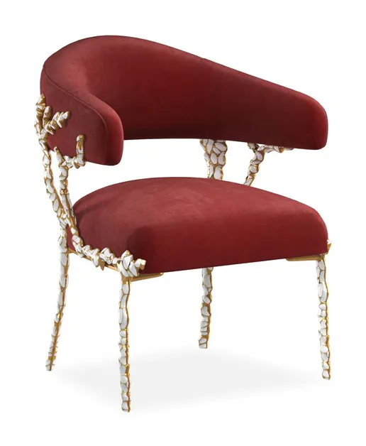 Caracole Furniture UPH-419-231-D Glimmer Of Hope Chair Caracole Furniture UPH-419-231-D Glimmer Of Hope Chair