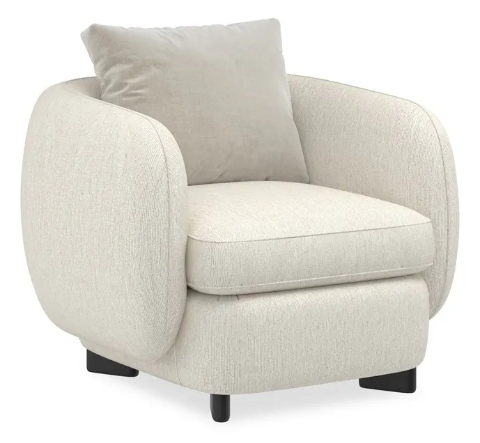 Caracole Furniture UPH-424-032-A Lumi Swivel Chair Caracole Furniture UPH-424-032-A Lumi Swivel Chair