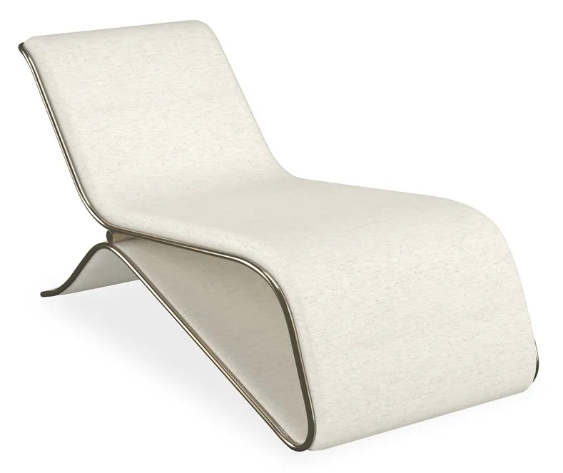 Caracole Furniture UPH-424-071-A Parallax Chaise Caracole Furniture UPH-424-071-A Parallax Chaise