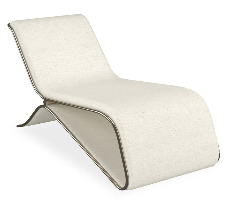Caracole Furniture UPH-424-071-A Parallax Chaise Caracole Furniture UPH-424-071-A Parallax Chaise