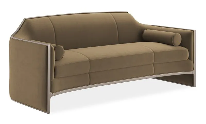 Caracole Furniture UPH-424-213-D The Cat’s Meow Sofa