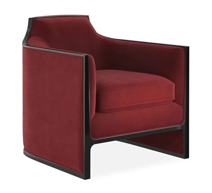 Caracole Furniture UPH-424-232-A The Cat’s Meow Chair