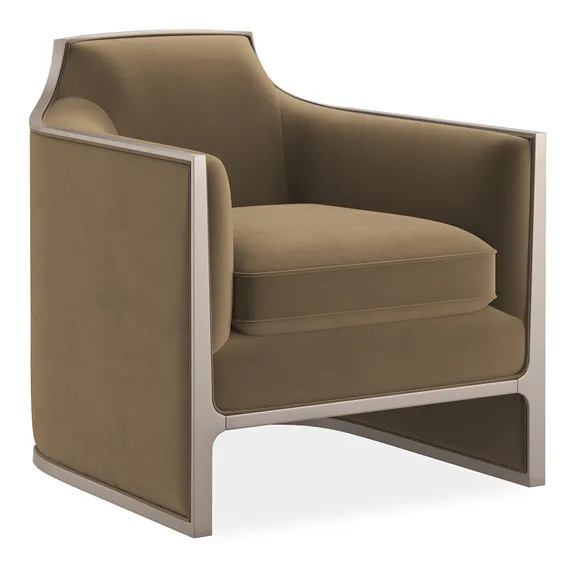 Caracole Furniture UPH-424-232-D The Cat's Meow Chair Caracole Furniture UPH-424-232-D The Cat's Meow Chair