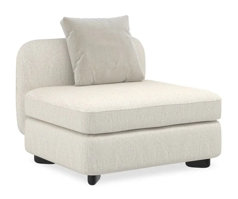 Caracole Furniture UPH-424-AC2-A Lumi Armless Chair