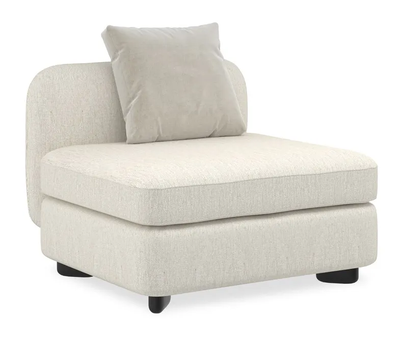 Caracole Furniture UPH-424-AC2-A Lumi Armless Chair Caracole Furniture UPH-424-AC2-A Lumi Armless Chair
