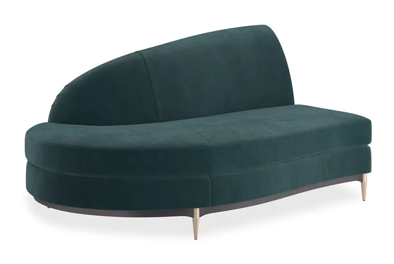 Caracole Furniture UPH-424-LH1-C Three's Company LAF Chaise Caracole Furniture UPH-424-LH1-C Three's Company LAF Chaise
