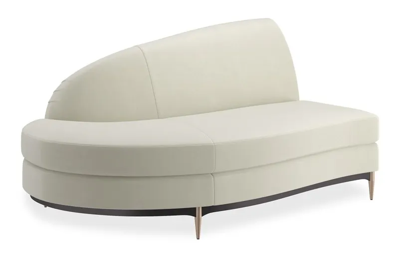 Caracole Furniture UPH-424-LH1-D Three's Company LAF Chaise Caracole Furniture UPH-424-LH1-D Three's Company LAF Chaise