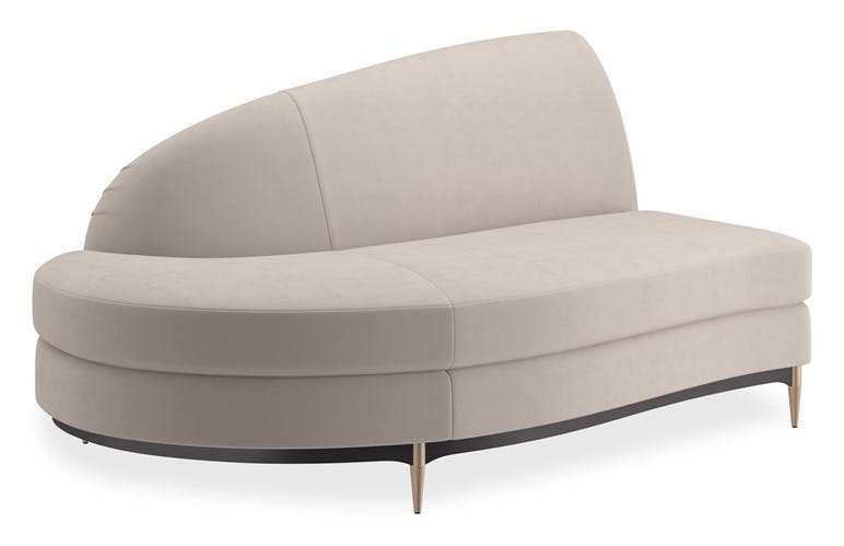 Caracole Furniture UPH-424-LH1-E Three's Company LAF Chaise Caracole Furniture UPH-424-LH1-E Three's Company LAF Chaise