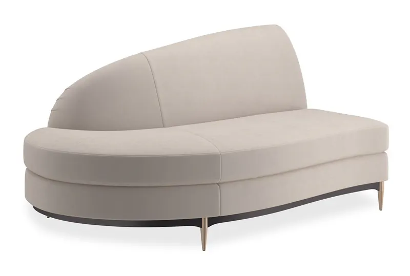 Caracole Furniture UPH-424-LH1-E Three's Company LAF Chaise Caracole Furniture UPH-424-LH1-E Three's Company LAF Chaise