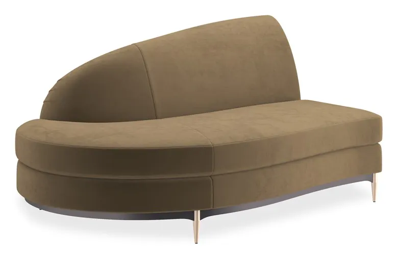 Caracole Furniture UPH-424-LH1-F Three's Company LAF Chaise Caracole Furniture UPH-424-LH1-F Three's Company LAF Chaise