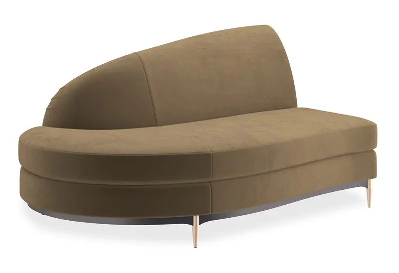 Caracole Furniture UPH-424-LH1-F Three's Company LAF Chaise Caracole Furniture UPH-424-LH1-F Three's Company LAF Chaise