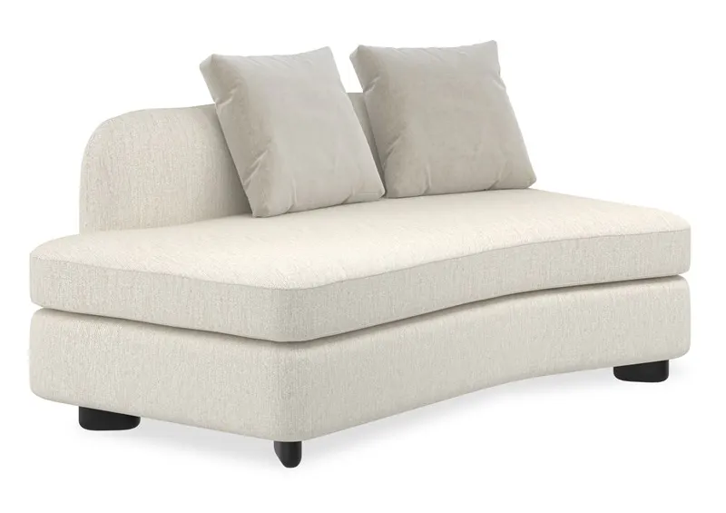 Caracole Furniture UPH-424-LH2-A Lumi LAF Chaise Caracole Furniture UPH-424-LH2-A Lumi LAF Chaise