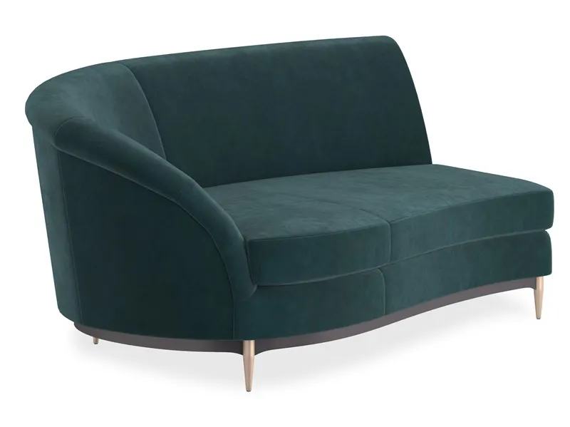 Caracole Furniture UPH-424-LS1-C Three's Company LAF Sofa Caracole Furniture UPH-424-LS1-C Three's Company LAF Sofa