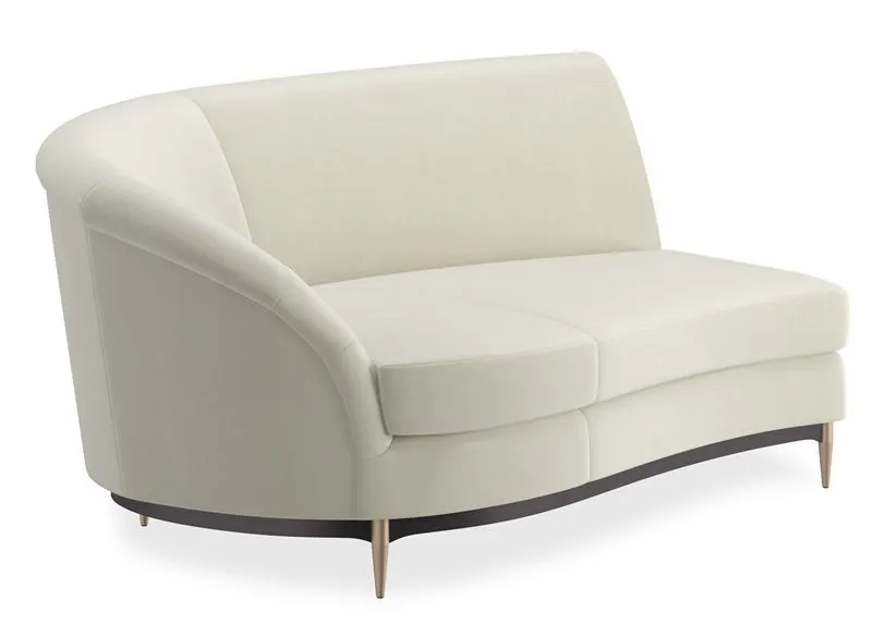 Caracole Furniture UPH-424-LS1-D Three’s Company LAF Sofa