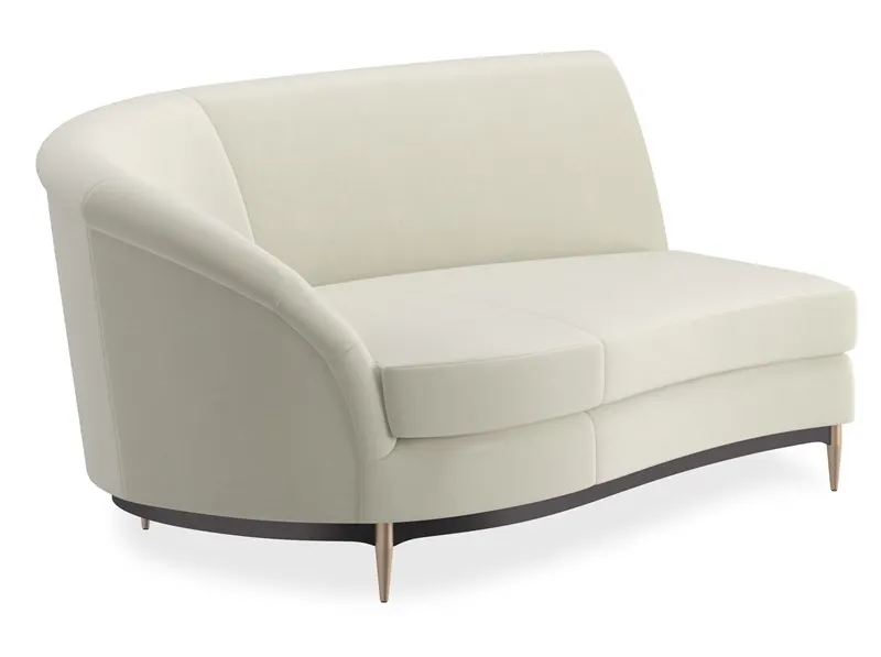 Caracole Furniture UPH-424-LS1-D Three's Company LAF Sofa Caracole Furniture UPH-424-LS1-D Three's Company LAF Sofa