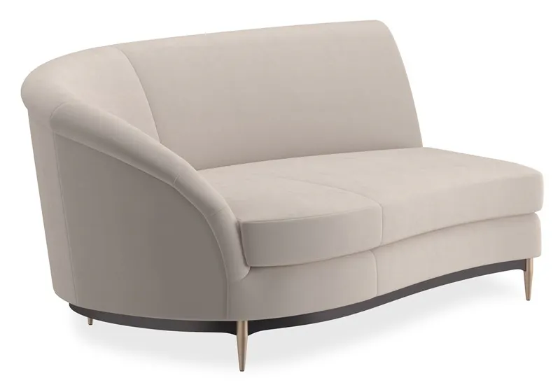 Caracole Furniture UPH-424-LS1-E Three's Company LAF Sofa Caracole Furniture UPH-424-LS1-E Three's Company LAF Sofa