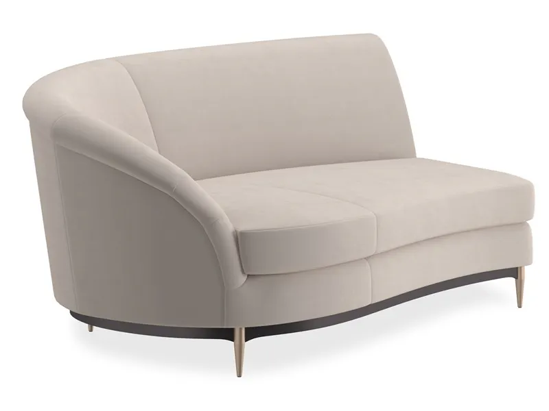 Caracole Furniture UPH-424-LS1-E Three's Company LAF Sofa Caracole Furniture UPH-424-LS1-E Three's Company LAF Sofa