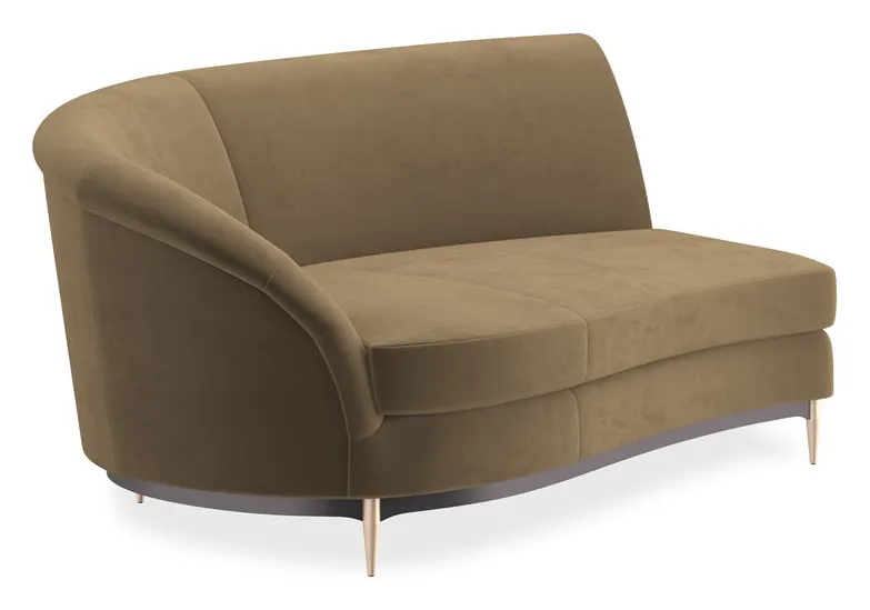 Caracole Furniture UPH-424-LS1-F Three's Company LAF Sofa Caracole Furniture UPH-424-LS1-F Three's Company LAF Sofa