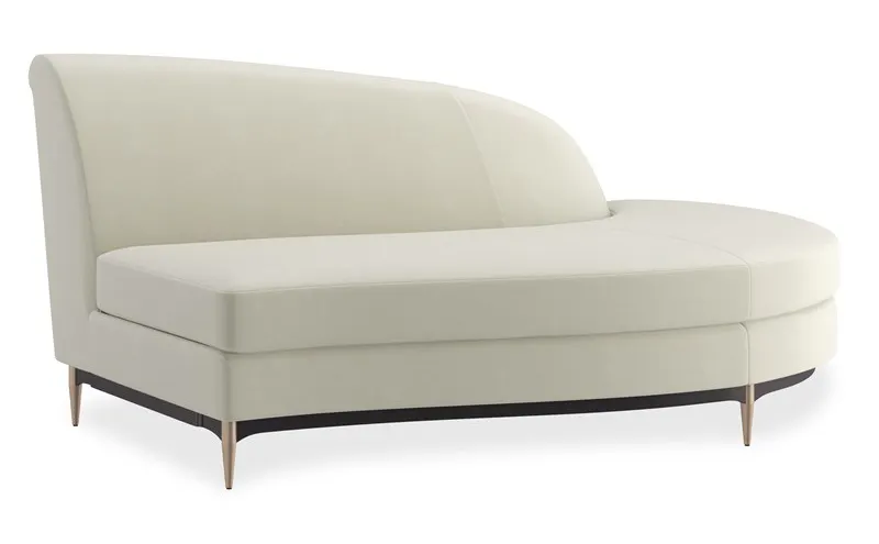 Caracole Furniture UPH-424-RH1-D Three's Company RAF Chaise Caracole Furniture UPH-424-RH1-D Three's Company RAF Chaise