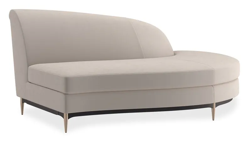 Caracole Furniture UPH-424-RH1-E Three's Company RAF Chaise Caracole Furniture UPH-424-RH1-E Three's Company RAF Chaise