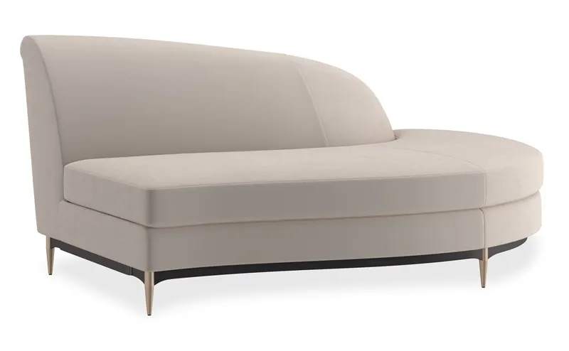 Caracole Furniture UPH-424-RH1-E Three's Company RAF Chaise Caracole Furniture UPH-424-RH1-E Three's Company RAF Chaise