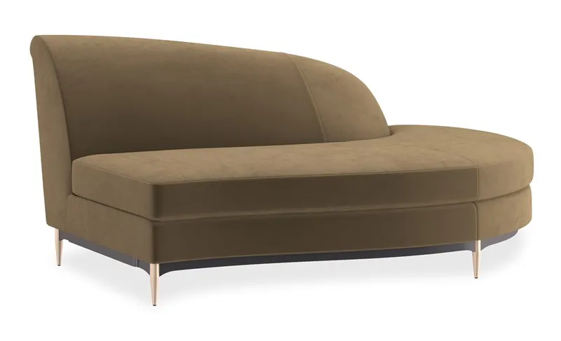 Caracole Furniture UPH-424-RH1-F Three's Company RAF Chaise Caracole Furniture UPH-424-RH1-F Three's Company RAF Chaise